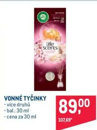 VONNÉ TYČINKY