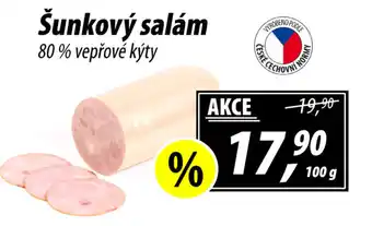 ZEMAN Šunkový salám nabídka