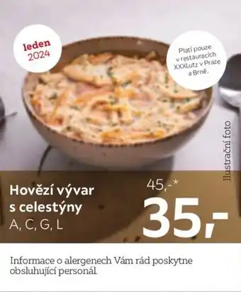 XXXLutz Hovězí vývar s celestýny A, C, G, L nabídka