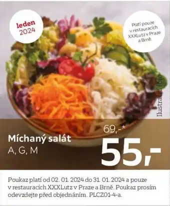 XXXLutz Míchaný salát A, G, M nabídka