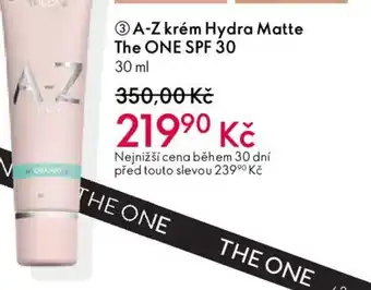 A-Z krém Hydra Matte The ONE SPF 30