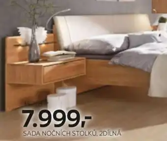 XXXLutz SADA NOČNÍCH STOLKŮ, 2DÍLNÁ nabídka