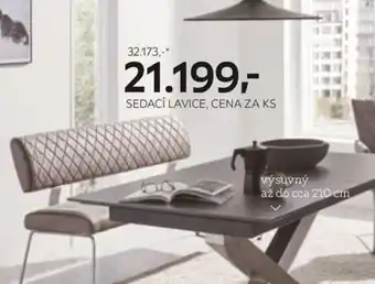 XXXLutz SEDACÍ LAVICE, CENA ZA KS nabídka