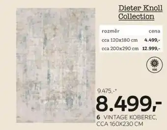 XXXLutz VINTAGE KOBEREC, CCA 160X230 CM nabídka