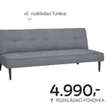 Kika Nábytek ROZKLÁDACÍ POHOVKA nabídka