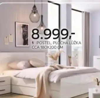 Kika Nábytek POSTEL, PLOCHA LŮŽKA CCA 180X200 CM nabídka