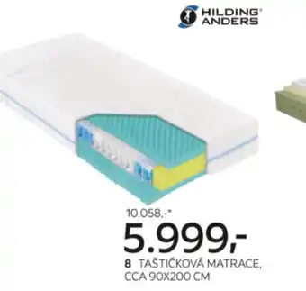 Kika Nábytek TAŠTIČKOVÁ MATRACE, CCA 90X200 CM nabídka
