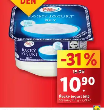 Lidl Řecký jogurt bílý nabídka