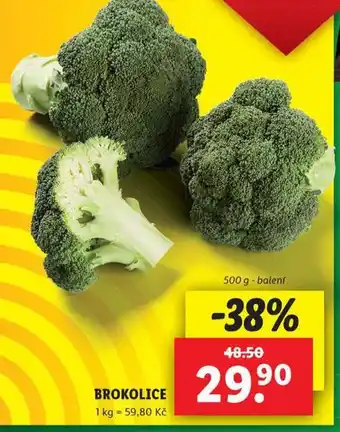 Lidl Brokolice nabídka