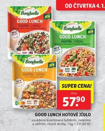 Lidl Good lunch hotové jídlo nabídka
