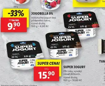 Lidl Super jogurt nabídka