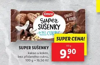 Lidl Emco super sušenky nabídka