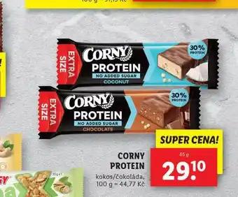 Lidl Corny protein nabídka