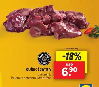 Lidl Kuřecí játra nabídka