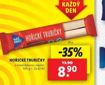 Lidl Hořické trubičky nabídka