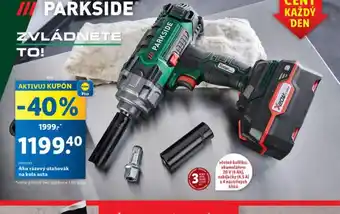 Lidl Aku rázový utahovák na kola auta nabídka