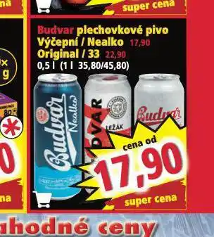 Norma Pivo budweiser budvar original nabídka