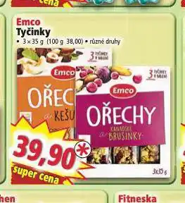 Norma Emco tyčinky nabídka