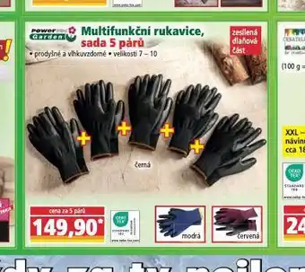 Norma Multifunkční rukavice nabídka