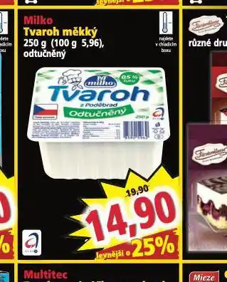 Norma Milko tvaroh měkký nabídka