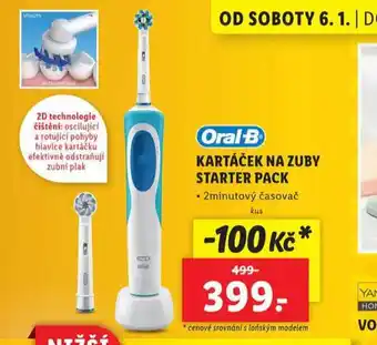 Oral-b elektrický zubní kartáček