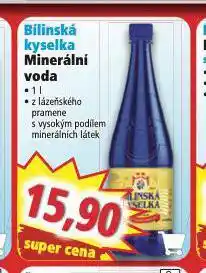 Norma Bílinská kyselka nabídka