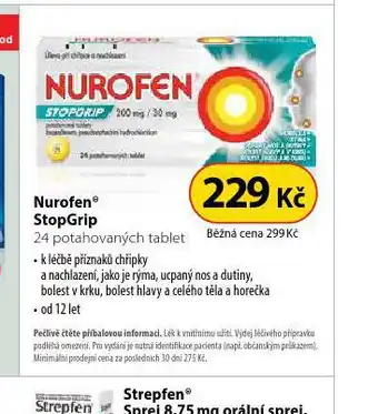 Dr. Max Nurofen stopgrip nabídka