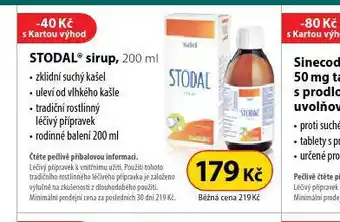 Dr. Max Stodal sirup nabídka