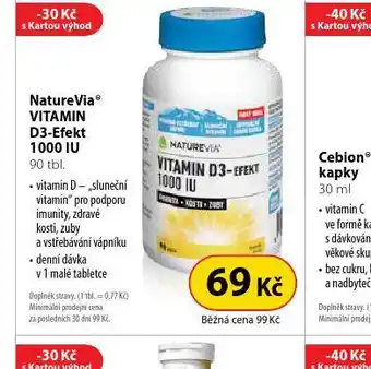 Dr. Max Naturevia vitamin d3-efekt nabídka
