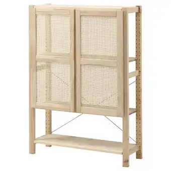 IKEA Ivar policový díl s dvířky, borovice, 89x30x124 cm nabídka
