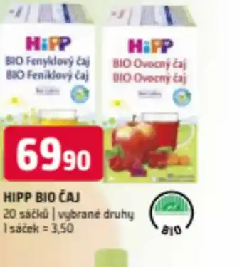 Terno HIPP BIO ČAJ nabídka