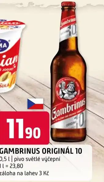 Terno GAMBRINUS ORIGINÁL 10 nabídka
