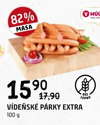 Terno VÍDEŇSKÉ PÁRKY EXTRA nabídka