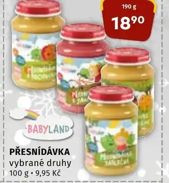 Terno BABYLAND PŘESNÍDÁVKA nabídka
