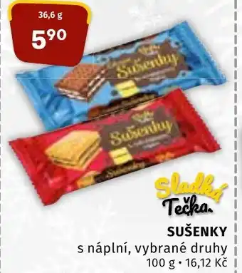 Terno SUŠENKY nabídka