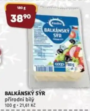 Coop BALKÁNSKÝ SÝR nabídka