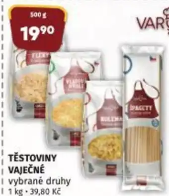 Coop TĚSTOVINY VAJEČNÉ nabídka