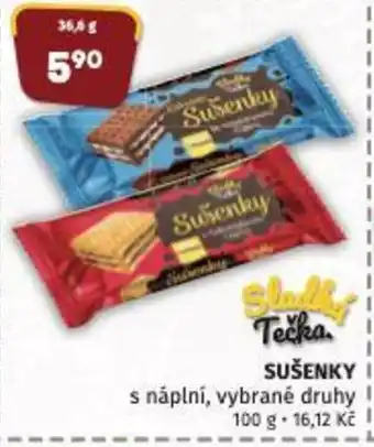 Coop SUŠENKY nabídka