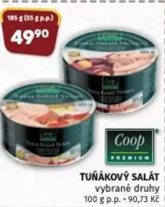 Coop TUŇÁKOVÝ SALÁT nabídka