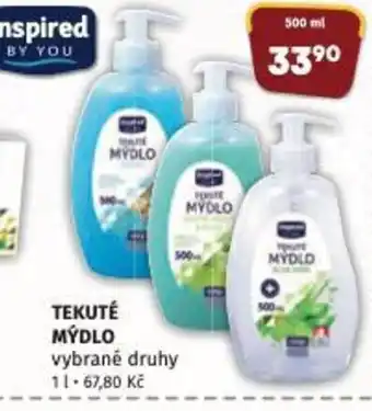 Coop TEKUTÉ MÝDLO nabídka