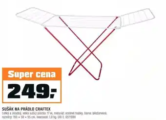 OBI SUŠÁK NA PRÁDLO CRAFTEX nabídka