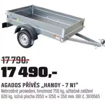 OBI AGADOS PŘÍVĚS „HANDY - 7 N1" nabídka