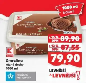 Kaufland Zmrzlina nabídka