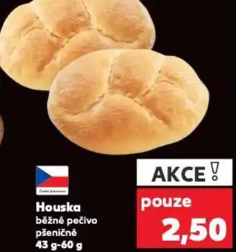 Kaufland Houska běžné pečivo pšeničné 43 g-60 g nabídka