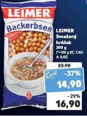 Kaufland LEIMER Smažený hrášek nabídka