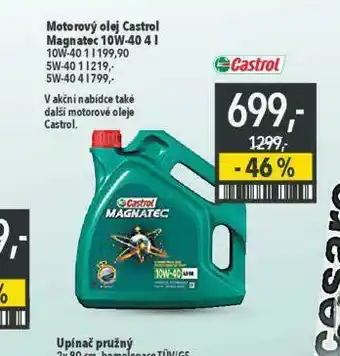 Globus Castrol motorový olej magnatec 10w-40 nabídka
