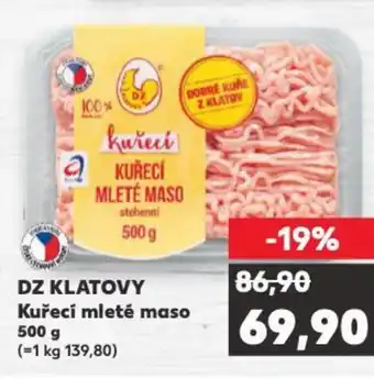 Kaufland DZ KLATOVY Kuřecí mleté maso nabídka