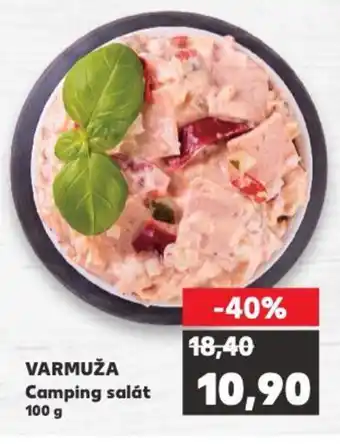 Kaufland VARMUŽA Camping salát nabídka