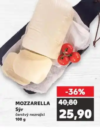 Kaufland MOZZARELLA Sýr nabídka