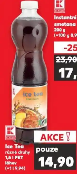 Kaufland Ice Tea nabídka